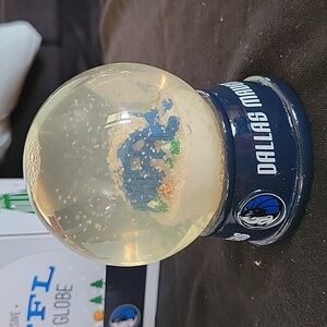 Mavericks Fan For Life Snow Globe